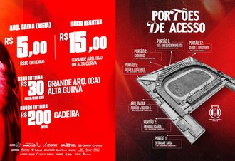 CRB inicia venda de ingressos para duelo decisivo contra o Atlético-GO