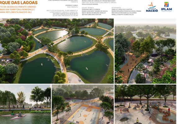 Projeto Parque das Lagoas coloca Maceió entre as finalistas do Mapa de Iniciativas Urbanas