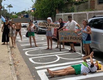Moradores denunciam obra de residencial em Garça Torta