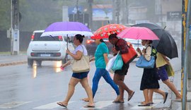 Inmet alerta para avisos de chuvas em 79 municípios alagoanos para o fim de semana