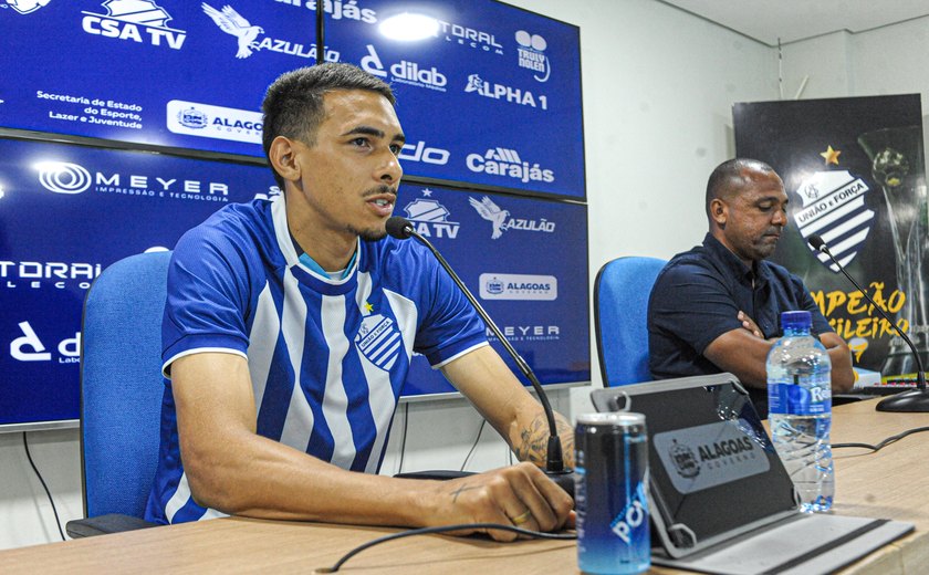 CSA apresenta zagueiro Betão e o volante Vander