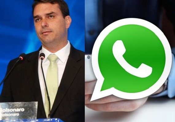 Filho de Jair Bolsonaro, Flávio Bolsonaro é banido do WhatsApp por comportamento de spam