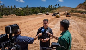 Obras da AL-101 Norte ganham impulso com investimentos do Estado na Grande Maceió