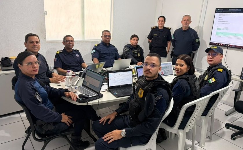 Guarda Muncipal capacita 12 municípios para uso Sistema Nacional de Informações de Segurança Pública