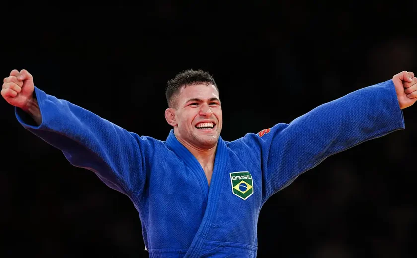 Willian Lima conquista prata no judô, a 1ª medalha do Brasil em Paris