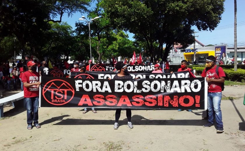 Movimentos protestam contra Jair Bolsonaro neste sábado