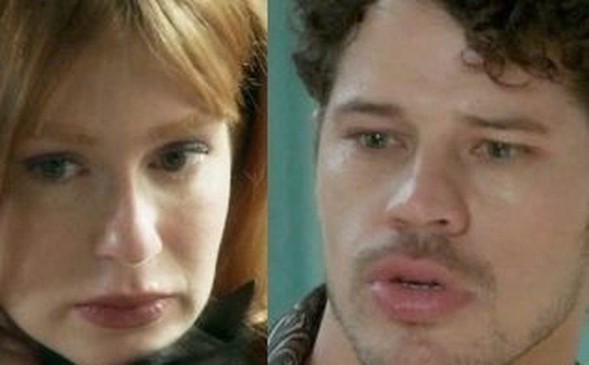 Marina Ruy Barbosa tem crise de choro ao gravar cena de beijo com José Loreto