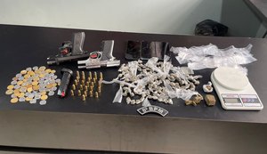 PM apreende armas e drogas durante ações em Maceió e Região Metropolitana