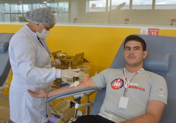 Hemoal promove coleta itinerante nesta quinta-feira em Coruripe e São José da Tapera