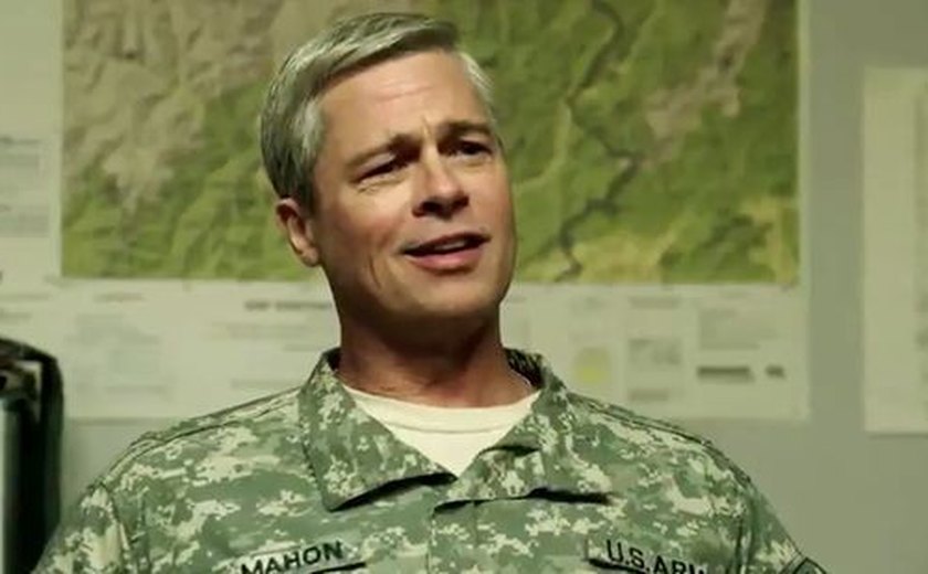 Brad Pitt é um general hilário no trailer de “War Machine”, novo filme da Netflix