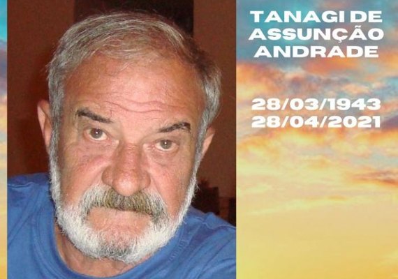 Família de Tanagi de Assunção Andrade convida para missa de 7º dia