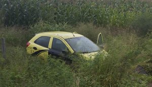 Motorista da Secretaria de Saúde de Batalha fica gravemente ferido em acidente de trânsito na AL-220