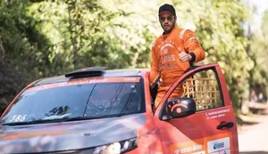 Leandro Lima, o Levi de 'Pantanal', capota o carro no Rally dos Sertões: 'Susto'
