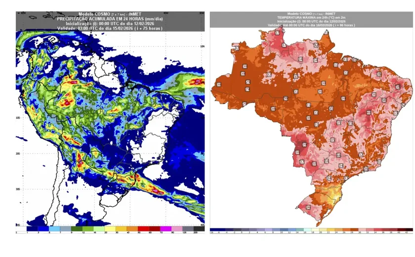 Carnaval terá chuva e calor em boa parte do país