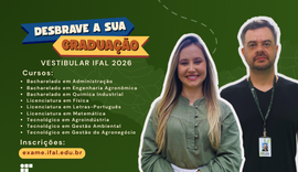 Ifal realiza vestibulares em seis campi: veja quais estão com inscrições abertas