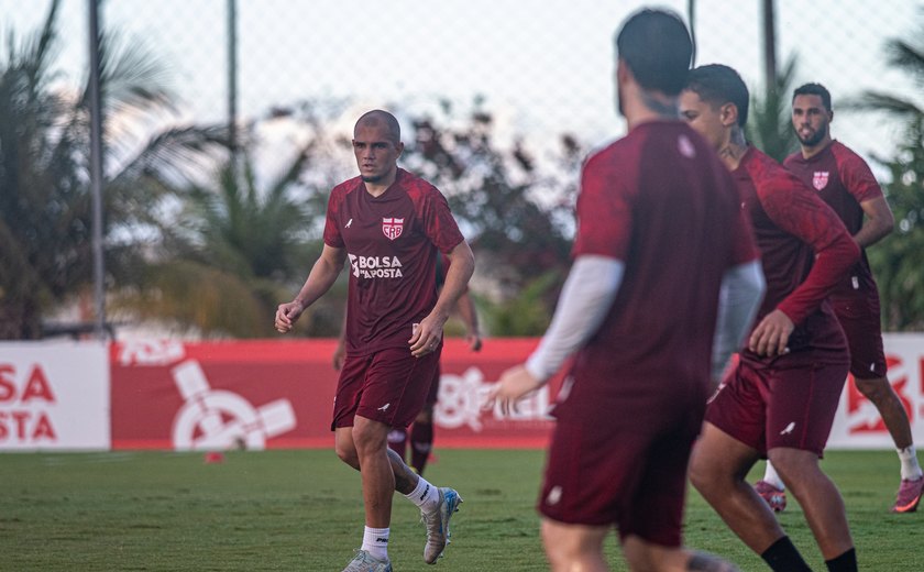 CRB inicia preparação para duelo contra o Fortaleza pela 14ª rodada da Série B