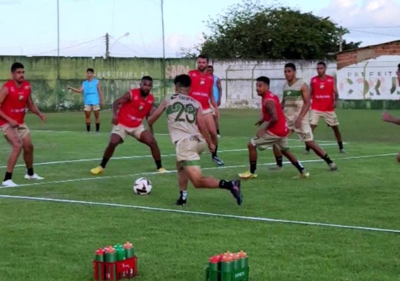 Coruripe inicia pré-temporada de 2026 com 28 atletas no Estádio Gerson Amaral