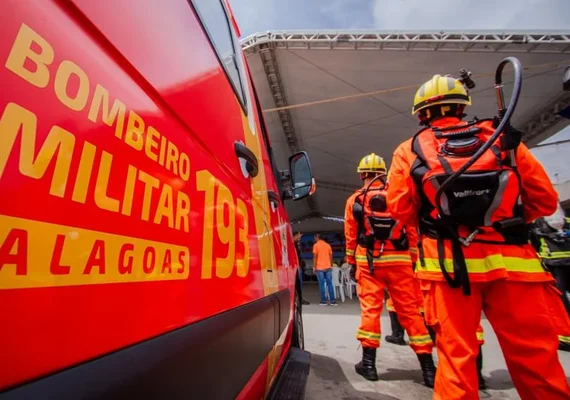 Incêndio atinge barraca ao lado de loja de produtos para animais em Batalha