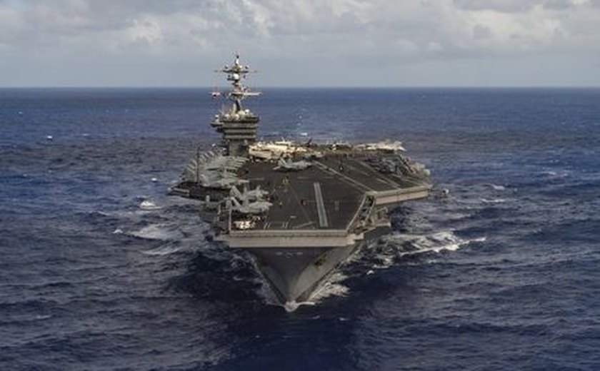 EUA manda porta-aviões para perto da Coreia do Norte