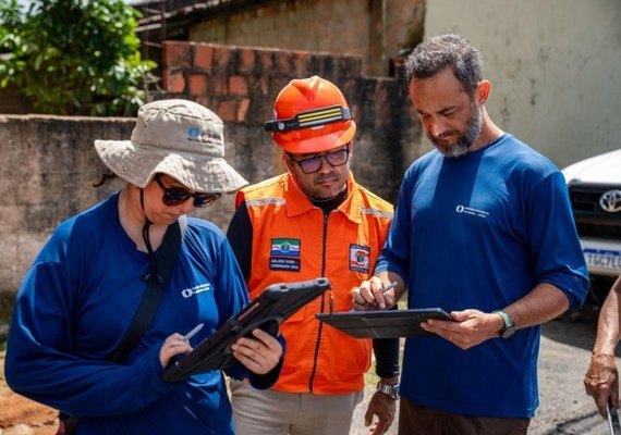 Defesa Civil e Serviço Geológico do Brasil mapeiam 25 áreas de risco em Maceió