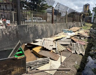 Ponto de tráfico é desmontado pela 2ª vez na Cambona