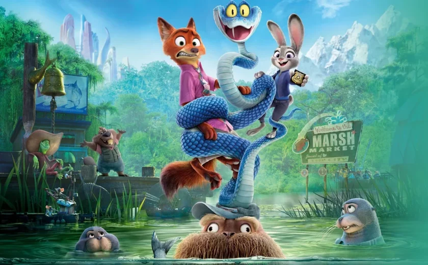 Animação Zootopia 2 quebra recorde e domina o cinema