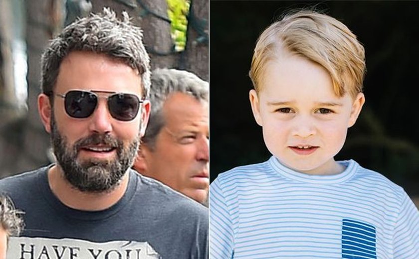 Príncipe George passou resfriado para filho de Ben Affleck, diz o ator