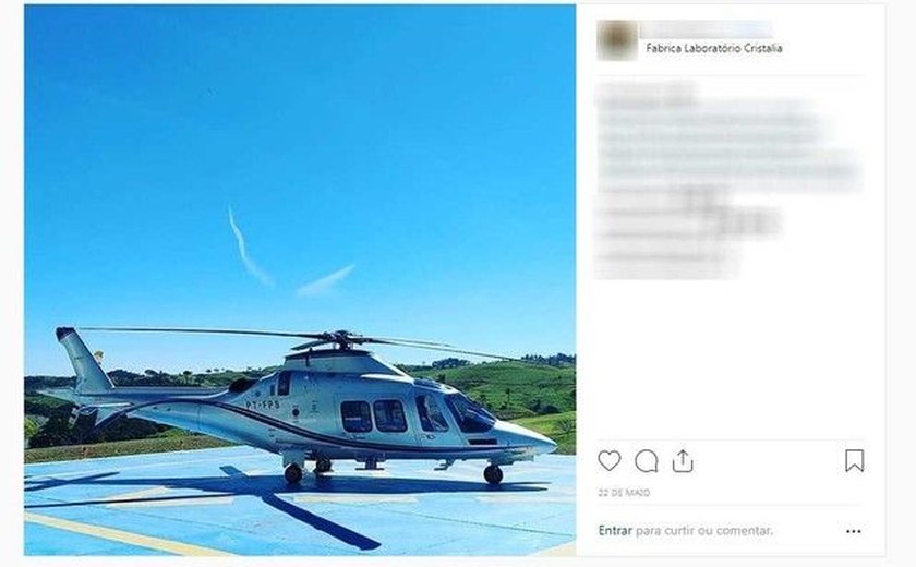 Bombeiros buscam helicóptero desaparecido com seis pessoas em SP