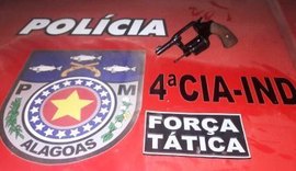 Polícia Militar apreende arma de fogo no município de Pindoba
