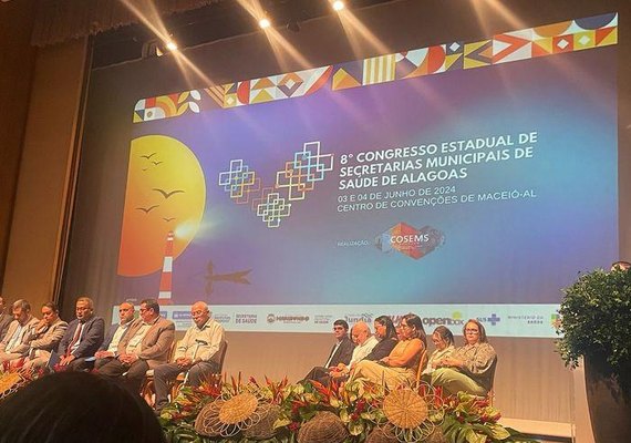 Secretários de Saúde de AL estão em Maceió participando do 8º Congresso do Cosems/AL