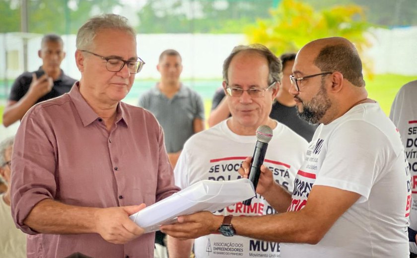 Renan Calheiros reafirma a moradores dos Flexais compromisso contra omissão da Braskem