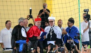 Lula recebe título de Doutor Honoris Causa concedido pela Uneal em Arapiraca