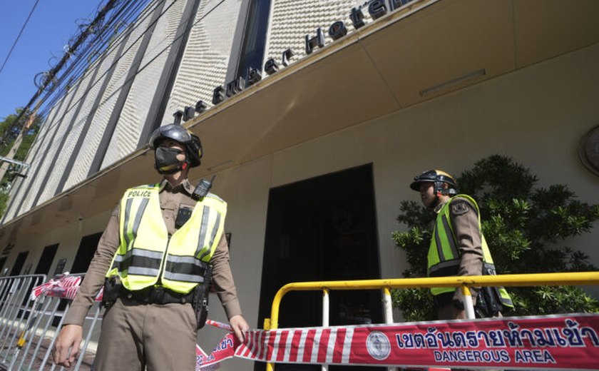 Polícia busca três turistas coreanos em investigação por incêndio que matou alagoana em hotel tailandês