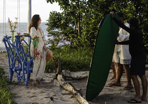 Destino alagoano é escolhido para protagonizar editorial de moda com Luiza Brunet