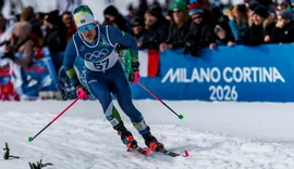 Brasil estreia no esqui cross-country, mas não se classifica à final