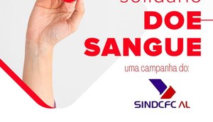 Sindicato das autoescolas incentiva doação de sangue em Alagoas