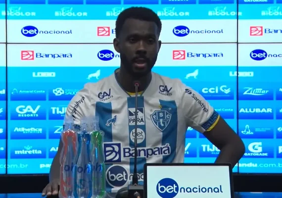 Ex-CSA, lateral Igor Fernandes é apresentado no Paysandu e exalta Belém