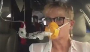 Avião de Xuxa Meneghel é atingido por raio e faz pouso de emergência