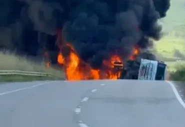 BR-101 é totalmente liberada após retirada de caminhão-tanque que explodiu em Alagoas
