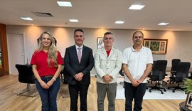 Paulo Dantas recebe Deputado Ronaldo Medeiros e trabalhadores da CASAL e avançam no diálogo