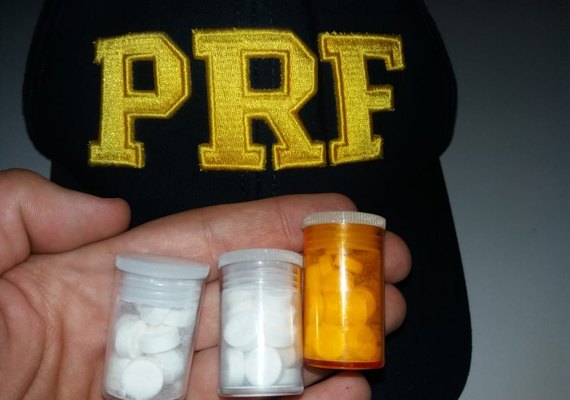 PRF apreende anfetaminas e prende caminhoneiro na BR-423
