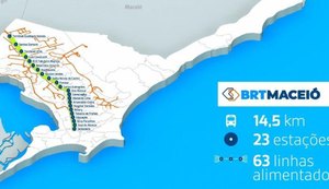 BRT: Maceió ganha a maior obra de mobilidade urbana da história de Alagoas