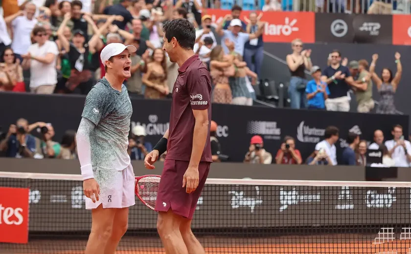 João Fonseca e Marcelo Melo alcançam final de duplas do Rio Open