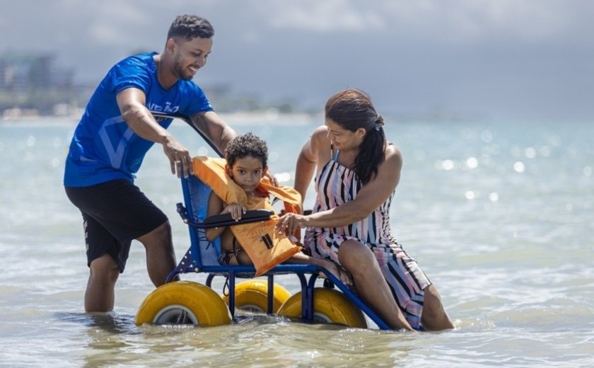 Projeto Praia Acessível começa a integrar pacotes de viagens de agência internacional