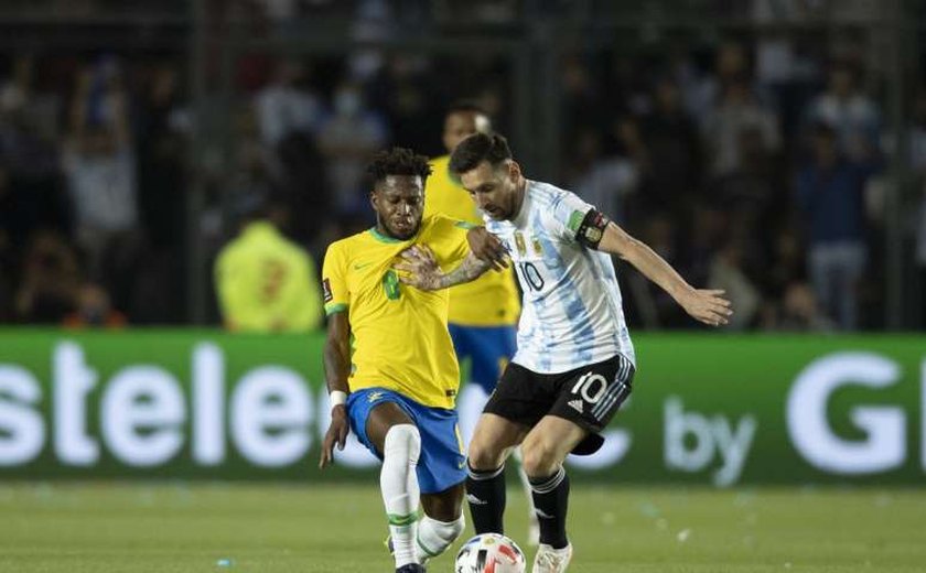 Brasil e Argentina empatam sem gols em jogo muito disputado