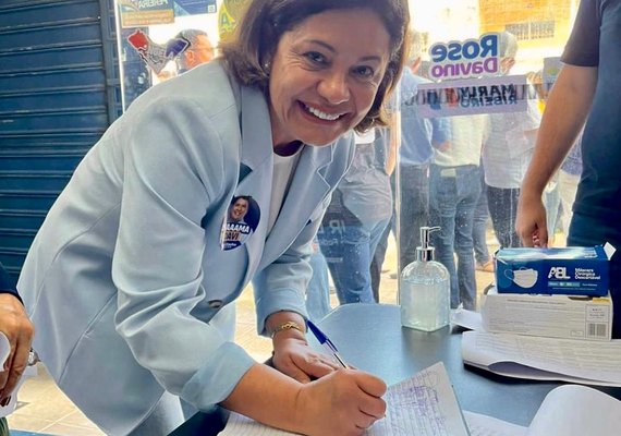 Rose Davino oficializa a sua candidatura a deputada estadual