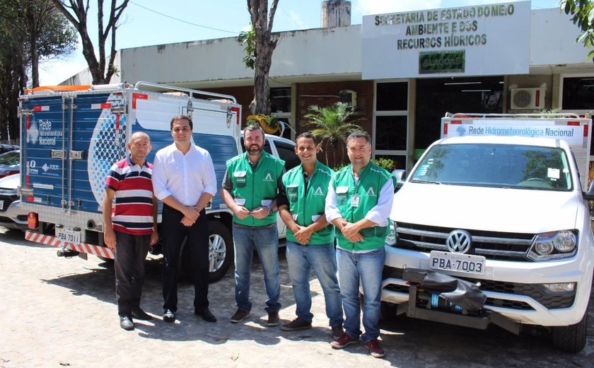 Sala de Alerta da Semarh recebe dois carros da Agência Nacional de Águas