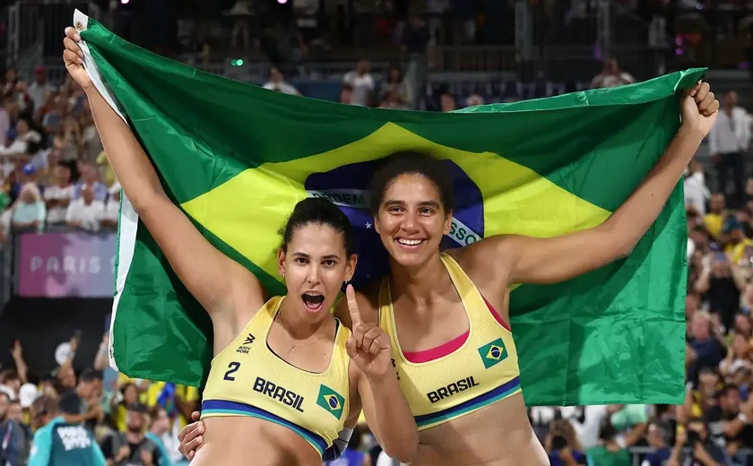 Duda e Ana Patrícia levarão bandeira do Brasil no encerramento