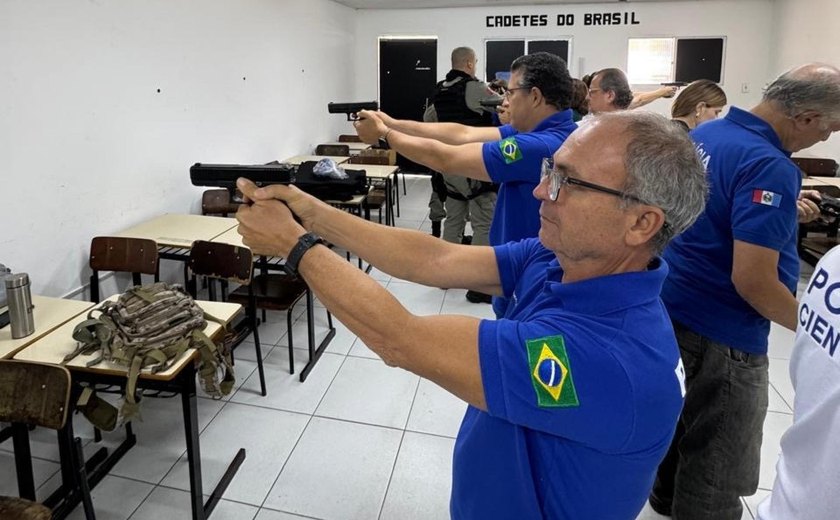 Porte de arma institucional para peritos oficiais de Alagoas representa conquista histórica após duas décadas