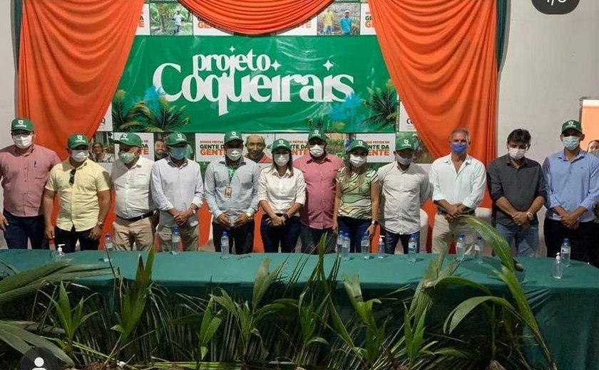 Cooperativa lança em Matriz, projeto para expandir plantio do coco no Norte de AL  
